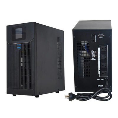 3KVA / 2.1KW Line-Interactive UPS Double CPU Control Pure Sine Wave
