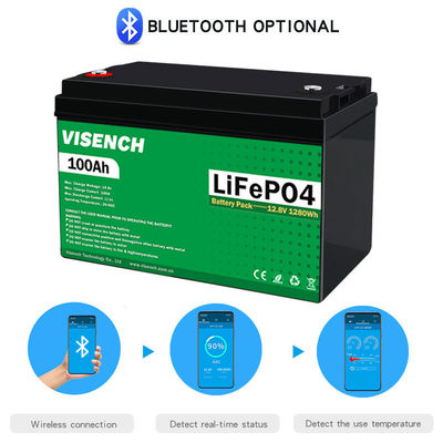 Lifepo4 12V 50Ah 100Ah 150Ah 200Ah 300Ah 400Ah Battery Lithium Ion Rv Energy Storage Lithium Iron Phosphate Battery Pack
