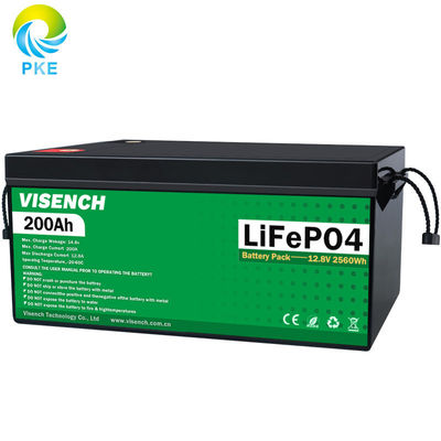 Visench  Direct factory  12V 24V 100Ah 120Ah 200Ah  Deep 6000 Cycles Solar battery lithium Energy Storage Battery