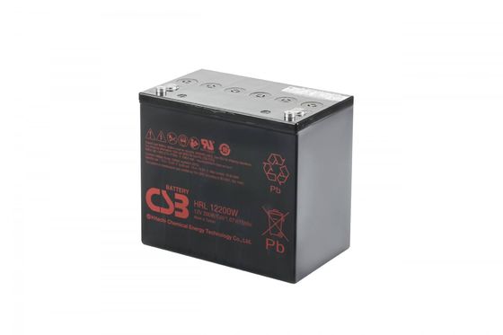 CSB HRL12200W 12V 200W High Rate Long Life UPS VRLA Battery