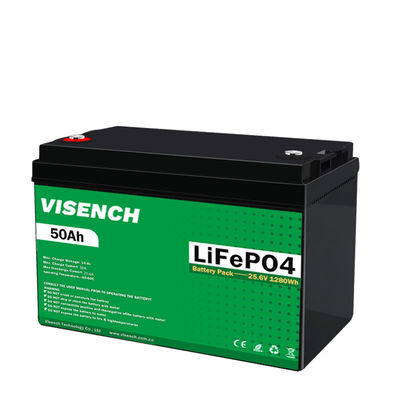 비센치 에너지 저장장 24V 50Ah RV 리?? 철화강 배터리 24V Lifepo4 배터리