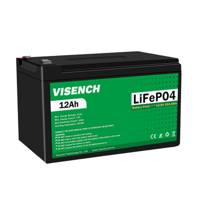 비센치 OEM 프리스마틱 12V 12.8V 볼트 12Ah 딥 사이클 에너지 저장 시스템 라이프포4 리?? 이온 배터리