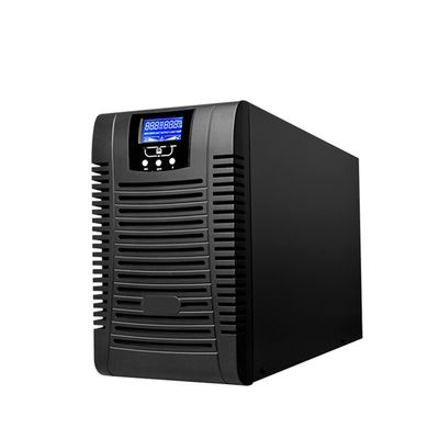 이중 변환 3단계 타워 UPS 15KVA 과류 보호 조정 가능한 배터리 번호 온라인 UPS