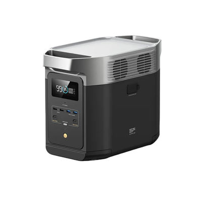 ECOFLOW DELTA 2 휴대용 발전소 1024Wh LiFePO4 LFP 배터리 빠른 충전 AC 1800W 캠핑용