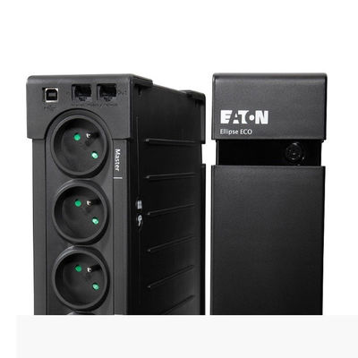 이튼 엘립스 ECO 오프라인 UPS 650VA 400W 4 PC IEC 소켓 및 1 PC 12V 7Ah 배터리