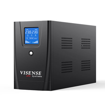 비센치 2Kva LCD 디스플레이 백업 업 2000Va 1200W 오프라인 업 데스크톱 노트북 컴퓨터