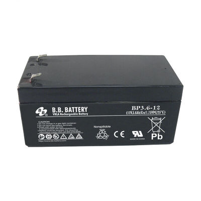 BB 배터리 BP3.6-12 12V 3.6AH UPS Vrla 재충전 배터리, 배터리 BB 12V, BB 12V 배터리, 3.6AH BB 12V 배터리