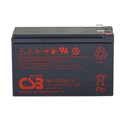 CSB 배터리 HR1232W 12V 32W 재충전 가능한 유지보수 없는 납산 AGM 배터리