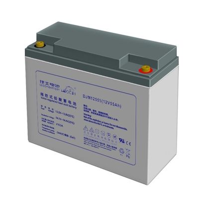 배터리 유형 VRLA 12V 55AH 충전 가능한 납산 UPS 배터리 백업