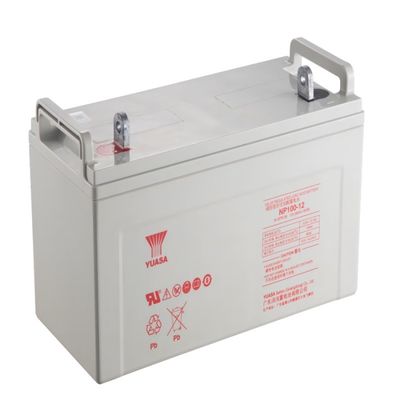 YUASA NP100-12 12V 100Ah 재충전 가능한 AGM UPS 배터리 태양계 전기 전력용 VRLA 배터리