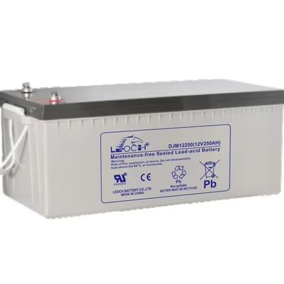 12V 250Ah 젤 납산 배터리 UPS 1.2Wh 전기 에너지 높은 수요