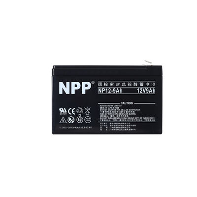 NPP NP12-9Ah 최선 에너지 저장 유지 보수 무료 밀폐 된 납산 교체 젤 배터리 가정용 경보 보안 시스템