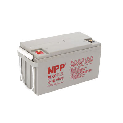 고품질의 NPP NPG12V 70AH 태양광 발전 시스템 가정용 GEL 배터리 태양광 거리 조명 배터리