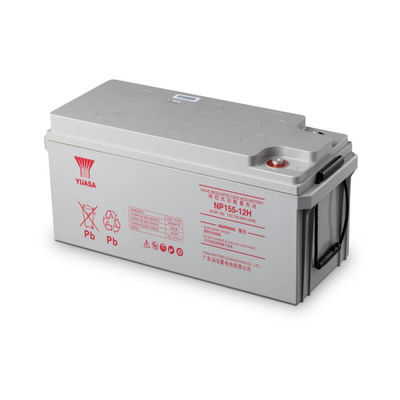 YUASA NP155-12 12V 155Ah 배터리 재충전 가능한 VRLA 배터리 UPS 연속 전원 공급