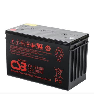 12V 100Ah CSB GPL121000 유지보수 없는 밀폐 된 납산 배터리